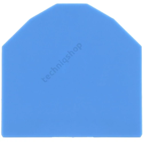 Sorkapocs véglap kék 1,5mm RK16 sorkapocshoz AP 16 BU CONTA-CLIP