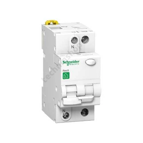 Áramvédő(FI)-kismegszakító 1P+N 25A C-jelleg 0.03A AC-típus 4.5kA/60898 Resi9 D Schneider