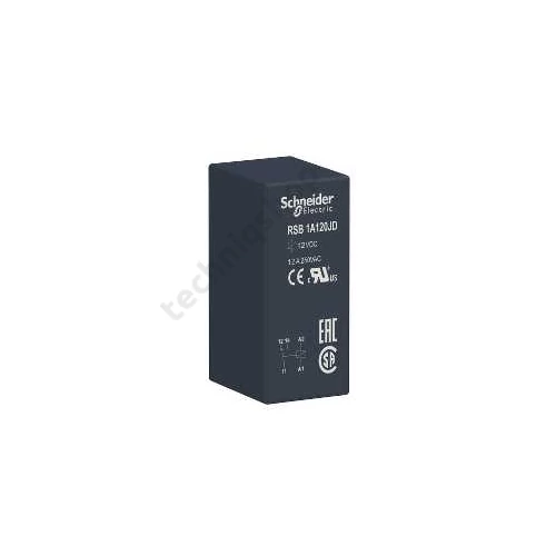 Csatolórelé 12A 1-v 12VDC monostabil IP20 Zelio RSB Schneider