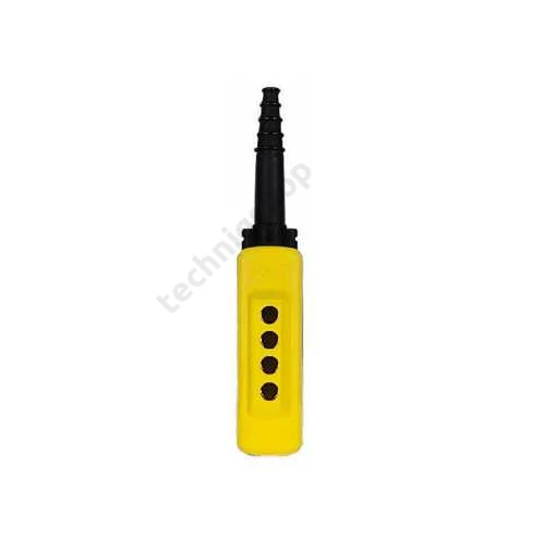 Darukapcsoló ház 4-pozíció IP65 műanyag sárga vezérlőáramköri Harmony XAC Schneider