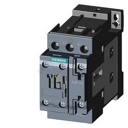 Kontaktor (mágneskapcsoló) 11kW/400VAC-3 3Z 24VDC 1z 1ny csavaros 40A/AC-1/400V SIRIUS SIEMENS