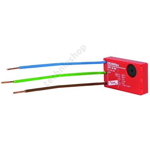 Túlfeszültség-finomvédelem DEHNflex installációs C T3 2P 230V/AC 3kA(L-N) DFL M 255 DEHN+SÖHNE