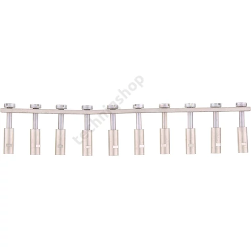 Keresztösszekötő 10-pólusú szigeteletlen 47A 12mm-mod.táv 16mm2 sorkapocshoz (RK16) Q 10 CONTA-CLIP