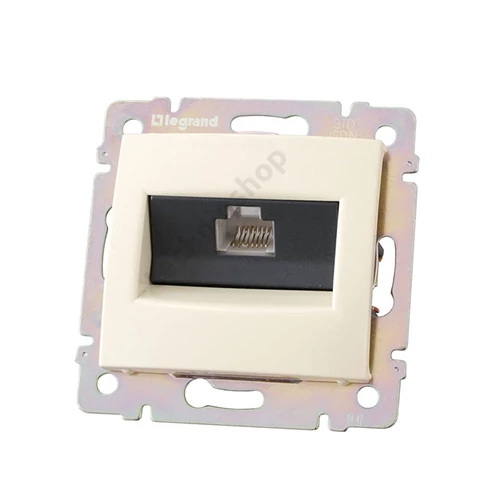 Valena adatcsatlakozó dugalj UTP RJ45 8(8) Cat5e krém LEGRAND