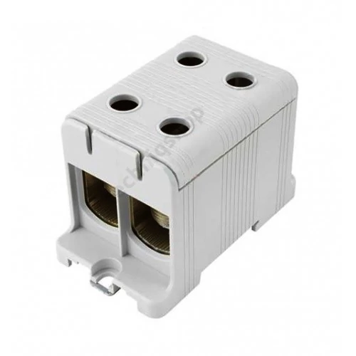 Univerzális sorkapocs szürke 2,5-50mm2Cu 6-50mm2Alu 1P csavaros UK 50/2 A Pollmann