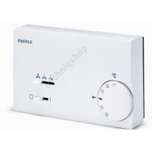 Szobatermosztát analóg klímához komplett 5-30°C 10A 230V falonkívüli fehér KLR-E 7011 EBERLE