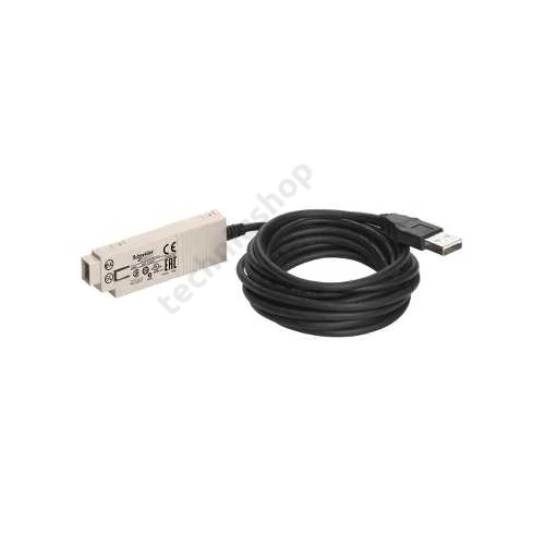 Csatlakozókábel USB PLC-programozó 3m-ho 6P Zelio Logic Schneider