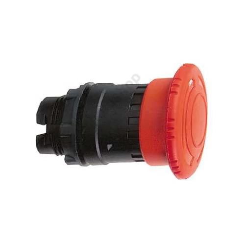 Gomba nyomófej d22 vészleállító 40mm piros reteszelt fordító nyugtázás Harmony XB5 Schneider