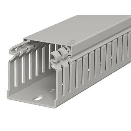 Perforált huzalozócsatorna 50mm x 50mm x 2000mm gránitszürke 12.5mm LKV 50050 OBO-BETTERMANN