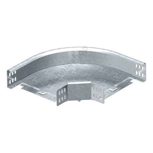 Kábeltálca 90° idom 100mmx 60mm-ma 90° szalaghorganyzott acél RB 90 610 FS OBO-BETTERMANN