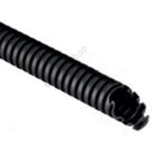Gégecső lépésálló 25m 40mm-átmérő PVC fekete 750N nyomásálló ELETTROCANALI