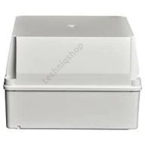Kötődoboz falonkívüli műanyag 310mm x 240mm 160mm szürke teli fedél-fedél IP55 System Pro E ABB