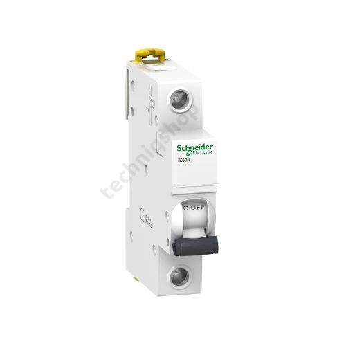 Kismegszakító 1P 10A B-jelleg 230V AC 6kA/60898 Acti9 iK60N Schneider