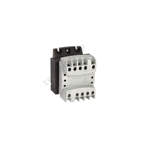 Vezérlőtranszformátor 1-fázisú 230V/prim 12V/szek 40VA IP2X 24V T40 230-400/12-24 LEGRAND