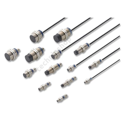 Induktív közelítésérzékelő síkbaálló 10mm-hatótáv menetes henger fém PNP záró 12-24V DC Panasonic