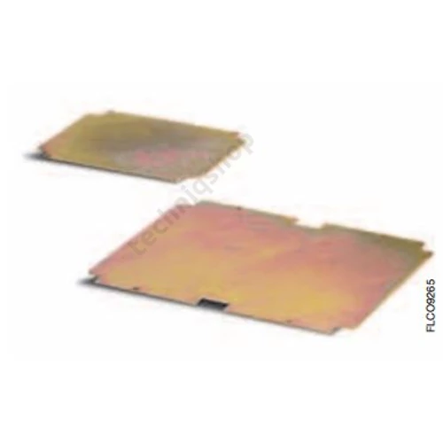 Szerelőlap alumínium 160mm-ma 135mm-sz kezeletlen ABB