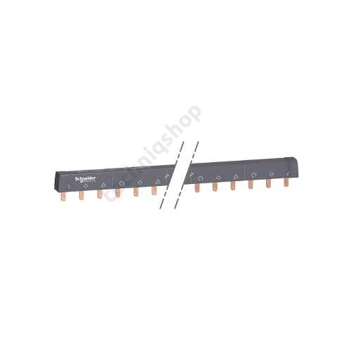 Sorolósín darabolható csapos 3F 3P 100A 16mm2 430mmx szigetelt 18mm-osztás Acti9 Schneider