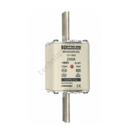 NH biztosítóbetét NH3 500A gL/gG 500V középső-kioldásjelzéssel NH2GG50V50 MERSEN