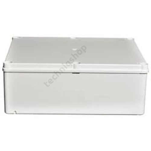 Kötődoboz falonkívüli műanyag 310mm x 240mm 110mm szürke teli fedél-fedél IP55 System Pro E ABB