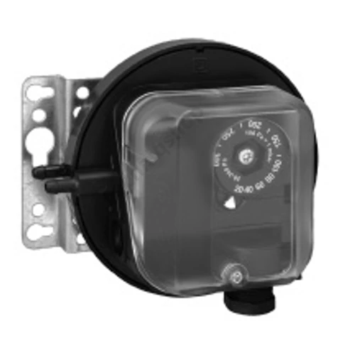 Nyomáskülönbség-kapcsoló levegőre 20Pa- 3200Pa 5A/ 230V 6.2mm-átm tömlőcsatlakozó JDL-111 ALRE