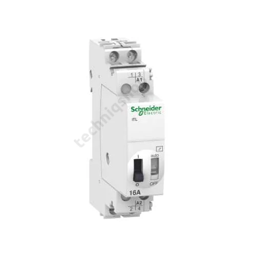 Impulzusrelé sorolható 16A 230-240V/ AC-műk. 1600W/izzó 1300VA/fcső 2-z 1M Acti9 iTL Schneider