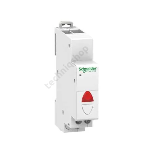 Jelzőlámpa sorolható LED 230V AC 0.3W piros 1M Acti9 iIL Schneider