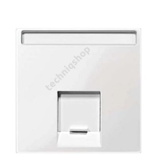 Merten-SM fedlap RJ45 UAE/IAE (ISDN) központi fedlap műanyag fehér polárfehér Schneider