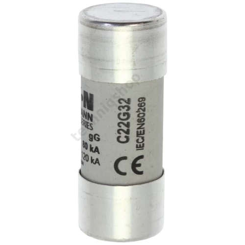 Hengeres biztosítóbetét gG gL/gG 22x58mm 32A 690V AC Bussmann EATON
