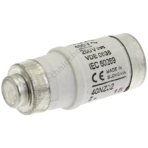 Biztosítóbetét Bussmann D02 40A gL/gG 400V fekete-színkód EATON