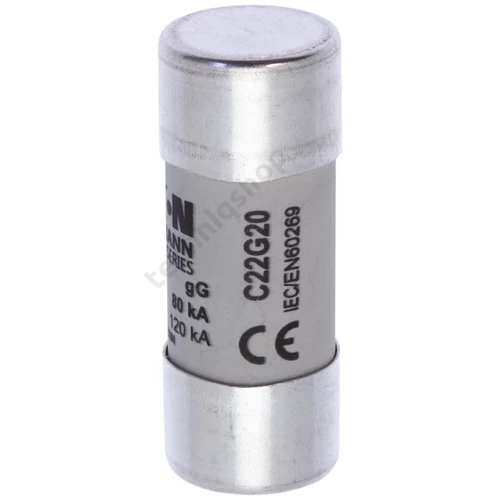 Hengeres biztosítóbetét gG gL/gG 22x58mm 20A 690V AC Bussmann EATON