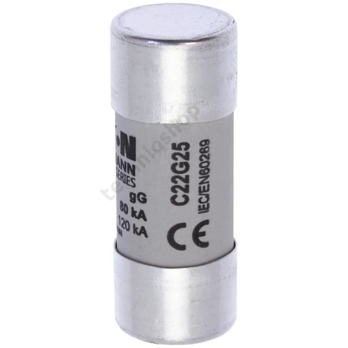 Hengeres biztosítóbetét gG gL/gG 22x58mm 25A 690V AC Bussmann EATON