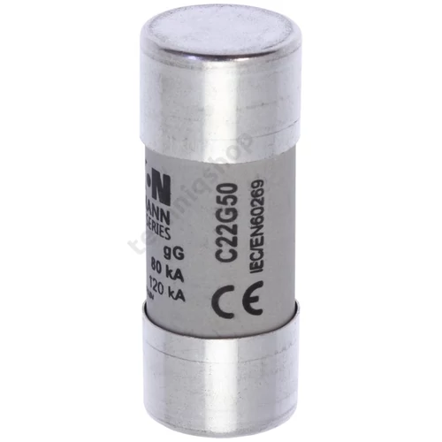 Hengeres biztosítóbetét gG gL/gG 22x58mm 50A 690V AC Bussmann EATON