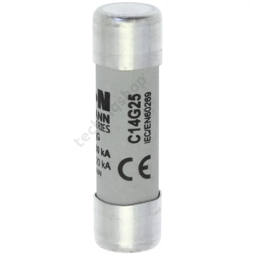Hengeres biztosítóbetét gG gL/gG 14x51mm 25A 690V AC Bussmann EATON