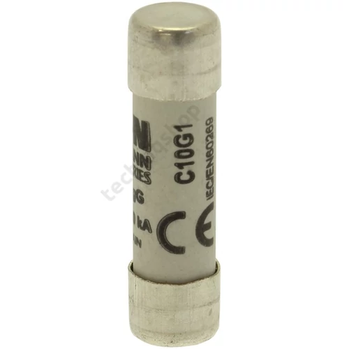 Hengeres biztosítóbetét gG gL/gG 10x38mm 1A 500V AC Bussmann EATON