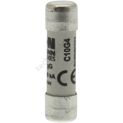 Hengeres biztosítóbetét gG gL/gG 10x38mm 4A 500V AC Bussmann EATON