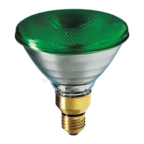 Izzólámpa tükrös PAR38 80W 230V E27 30° 1800cd víztiszta PAR38 Col 80W E27 230V GR 1CT/12 Philips