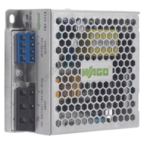 DC tápegység 85-264VAC-be 130-373VDC-be 22-26VDC-ki 2.5A-ki stabilizált 6M WAGO