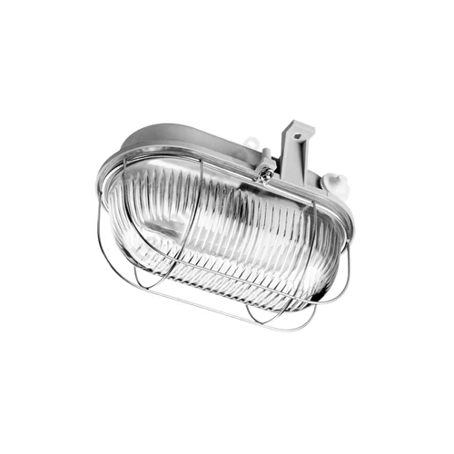 Hajólámpa ovális fémgrácsos falonkívüli 1x 60W 230V E27 IP44 nem szükséges-előtét ANCO