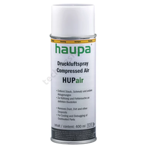 Sűrítettlevegő spray elektromos csatlakozások-hoz tisztítás 400ml HUPair Haupa