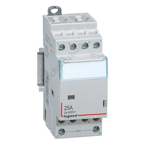 Installációs kontaktor sorolható 25A 400V AC 4-z 195-253V AC-műk 2mod CX3 LEGRAND