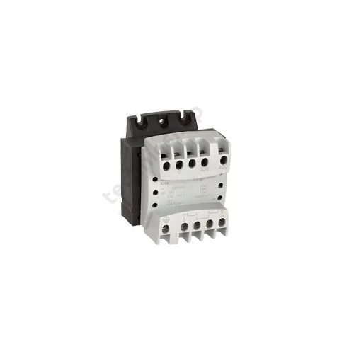 Vezérlőtranszformátor 1-fázisú 230V/prim 12V/szek 63VA IP2X 24V T63 230-400/12-24 LEGRAND