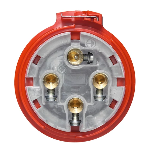 Ipari dugvilla lengő 3P+E 32A 4P 380-415V(50+60Hz) piros IP44 műanyag P17 Tempra PRO LEGRAND