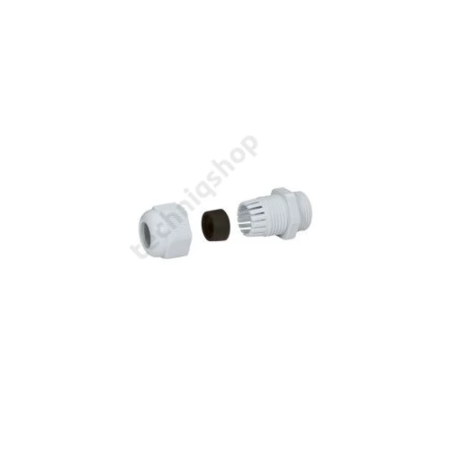Tömszelence PG 16 műanyag kezeletlen világosszürke 10-14mm-kábelátmérőhöz LEGRAND