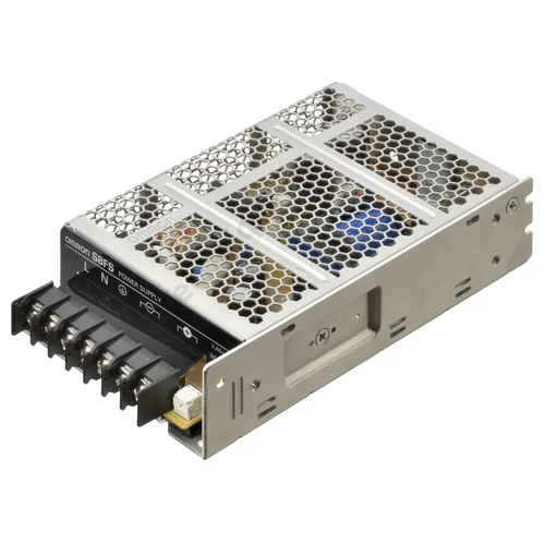 Kapcsolóüzemű DC tápegység 100-240VAC-be 125-375VDC-be 24VDC-ki 3.2A-ki 75W S8FS-C07524J OMRON