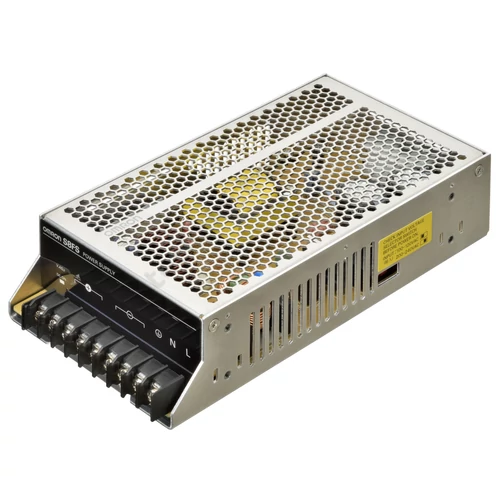 Kapcsolóüzemű DC tápegység 100-240VAC-be 125-375VDC-be 24VDC-ki 8.8A-ki 200W S8FS-C20024J OMRON