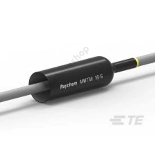 Zsugorcső 0,6/1kV fekete gyantás 16mm/ 5mm-átmérő 1m x MWTM-16/5-1000/S TE Connectivity