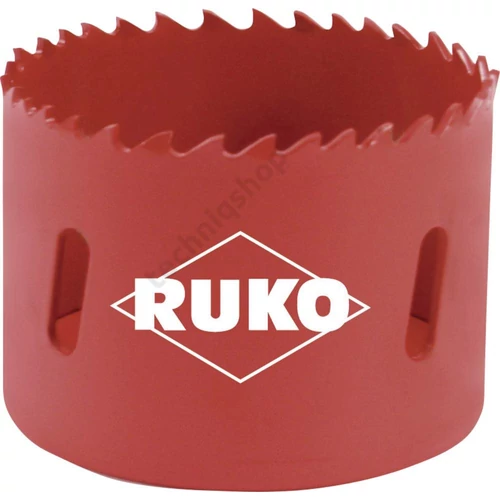 Bimetál lyukfűrész betét 68mm-átmérő 38mm-mély 6.35mm-fúró műanyaghoz aluminiumhoz RUKO