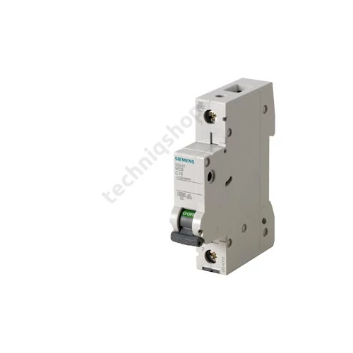 Kismegszakító 1P 40A C-jelleg 400V AC 6kA/60898 6kA/60947 SENTRON SIEMENS