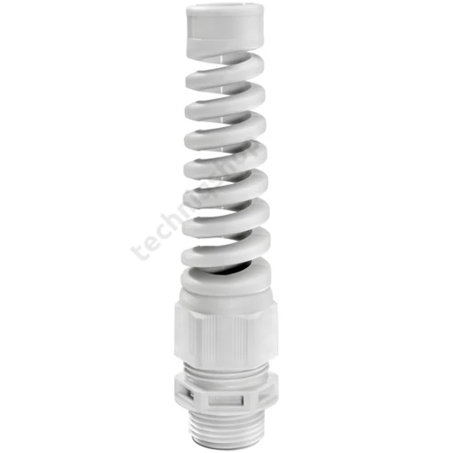 Tömszelence törésgátlós PG 9 műanyag világosszürke 4-8mm-kábelátmérőhöz SKVS WISKA
