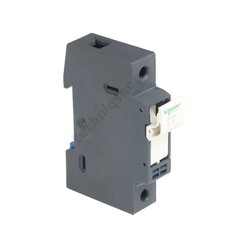 Biztosítós szakaszoló sorolható 32A 1P 10x38mm-betét 690V 1M kalapsínre TeSys DF1 Schneider